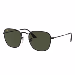 Ray-Ban FRANK LEGEND GOLD, Adulto, Unisex, Quadrato, Nero, Lenti senza polarizzazione, Metallo