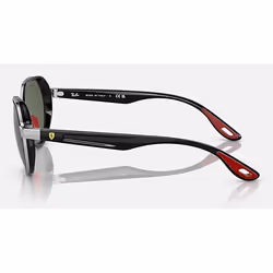 Ray-Ban RB3703M SCUDERIA FERRARI COLLECTION occhiali da sole Rotondo - Vista aggiuntiva 3