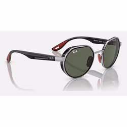 Ray-Ban RB3703M SCUDERIA FERRARI COLLECTION occhiali da sole Rotondo - Vista aggiuntiva 6