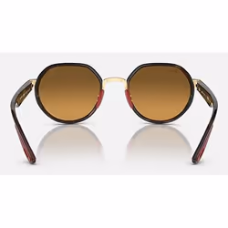 Ray-Ban RB3703M SCUDERIA FERRARI COLLECTION occhiali da sole Rotondo - Vista aggiuntiva 4