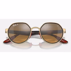 Ray-Ban RB3703M SCUDERIA FERRARI COLLECTION occhiali da sole Rotondo - Vista aggiuntiva 5