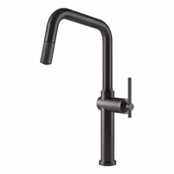 Gessi 60652, Estraibile, Nero, Leva sanitaria, Singolo, 707 - black metal br. pvd, Type U