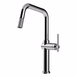 Gessi 60670, Estraibile, Cromo, Leva sanitaria, Singolo, 031 - chrome, Type U