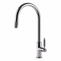Gessi 60622 031, Tirare verso il basso, Cromo, Cromo, Leva sanitaria, Singolo, 2,5 cm