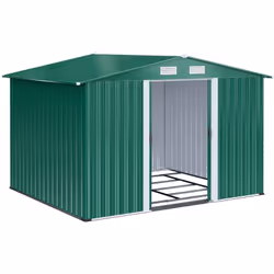 Descrizione: Questa cabina realizzata in lamiera d'acciaio di alta qualità è perfetta per vostro giardino. Finalmente tutti g ...