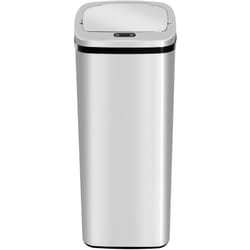 Pattumiera Cestino Automatica con Sensore in Acciaio Inox - Homcom