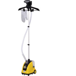 Homcom - Ferro da Stiro Verticale Stiratrice a Vapore Potenza 1950W, 2 Rotelle