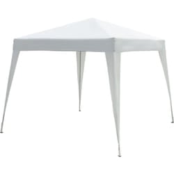 Outsunny - Gazebo Pieghevole da Giardino 3x3m Acciaio e Poliestere