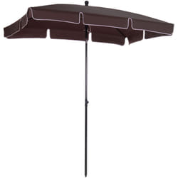 Ombrellone da Giardino Rettangolare con Inclinazione - Outsunny