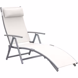 Descrizione: La sdraio da giardino Outsunny porta il relax nei tuoi ambienti all'aperto per goderti al massimo la bella stagi ...