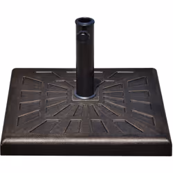 Descrizione: Questa base per ombrelloni da giardino Outsunny è adatta per pali di diametro 3,8 / 4,8cm. La base è in resina p ...