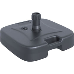 Outsunny - Base per Ombrellone Riempibile con Acqua e Sabbia 46x45x26cm