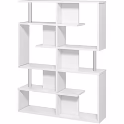 Descrizione: Questa moderna libreria a S è un complemento perfetto per ogni casa. Realizzata in truciolato E1 da 25 mm per un ...