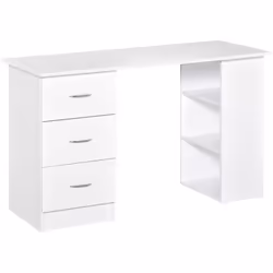 Descrizione: Questa scrivania per computer HOMCOM con piano da 120 cm offre ampio spazio per tenere a portata di mano tutti i ...