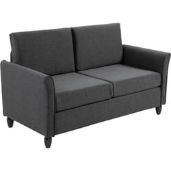 Divano a 2 Posti Seduta Ampia con Cuscini da Salotto 141 x 70 x 78cm - Homcom