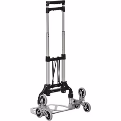 Descrizione: Devi trasportare materiali pesanti da un piano all'altro? Porta fino a 70kg alla volta con questo carrello porta ...