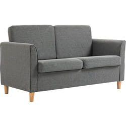 Divano a 2 Posti Seduta Ampia con Cuscini da Salotto 141 x 70 x 78cm - Homcom