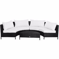 Descrizione: Questo salottino da giardino Outsunny è la soluzione perfetta se vuoi arredare il tuo giardino con stile. Il set ...