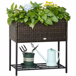 Descrizione: Questo giardino rialzato Outsunny è perfetto per te, che vuoi portare un po'di verde dentro casa! Realizzato con ...