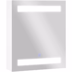 Descrizione: Hai bisogno di più luce? Questo armadietto pensile per il bagno HOMCOM è la soluzione ideale per te! Dotato di u ...