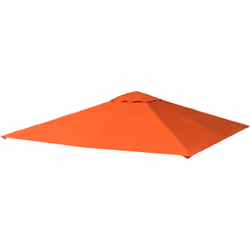 Descrizione: Rinnova il look del tuo gazebo da giardino 3x3 m grazie a questa copertura di ricambio Outsunny. Il telo in poli ...