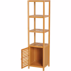 Descrizione: Questo mobiletto per il bagno HOMCOM è perfetto per portare un tocco di stile e funzionalità nel tuo bagno. Cost ...