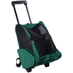 Trasportino Zaino 2 in 1 per Cani e Gatti con Tasche Laterali - Pawhut