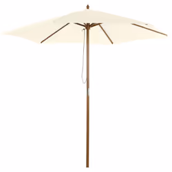 Descrizione: Questo ombrellone da giardino Outsunny è perfetto per creare un riparo dal sole durante le ore più calde. Le 6 s ...
