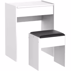 Descrizione: Come ogni scrigno dei tesori, anche questo tavolo da trucco racchiude tutti i tuoi accessori preziosi. Il piano ...