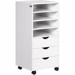 Descrizione: Un ufficio ben organizzato è un ufficio efficiente. E, con questo schedario da ufficio Vinsetto, avere tutto in ...