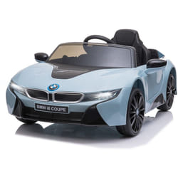 Homcom - Macchinina Elettrica bmw per Bambini con Telecomando e Lettore MP3, Blu