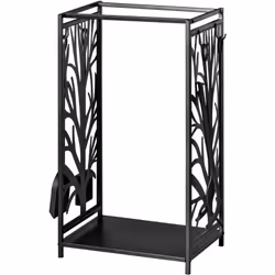 Descrizione: Organizza la legna da ardere in questo portalegna di design, ideale sia per l'esterno che per l'interno. Ha una ...