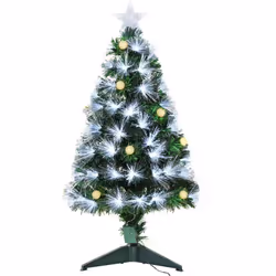 Descrizione: Con questo albero di Natale artificiale di HOMCOM potrai dedicare più tempo a festeggiare con i tuoi familiari,  ...