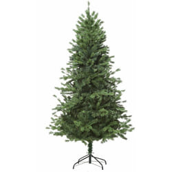 Homcom - Albero di Natale Artificiale Gigante 180cm Realistico Base Pieghevole