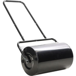 Durhand - Outsunny Rullo da Giardino Φ32x50cm in Metallo Impermeabile Nero