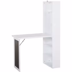 Descrizione: Sfruttare al meglio lo spazio è più facile che mai con questa scrivania PC pieghevole di HOMCOM. Il design innov ...