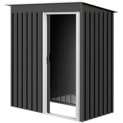 Casetta Porta Attrezzi 1 Porta Scorrevole Tetto inclinato - Outsunny