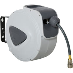 Durhand - Avvolgitubo Automatico da Parete Professionale, Tubo 10m Attacco Φ1/4''