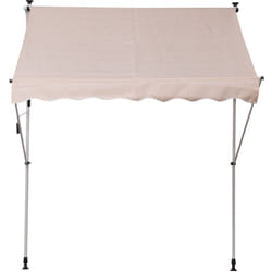 Tenda da Sole con Manovella Telaio Telescopico Regolabile - Outsunny