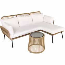 Descrizione: Vuoi rinnovare il tuo arredamento da giardino? Questo set Outsunny porterà eleganza e comodità nei tuoi spazi! I ...