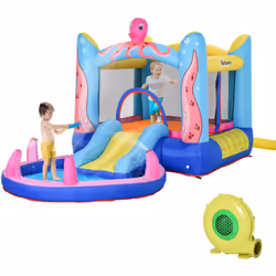 Descrizione: Cos'è quel gioco che proprio non può mancare nel tuo giardino, in estate? Questo castello gonfiabile gigante Out ...