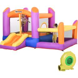 Descrizione: Porta l'allegria e il divertimento nel tuo giardino con giochi acquatici da giardino Outsunny! È grande e colora ...