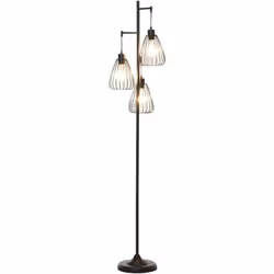 Descrizione: Porta un tocco di stile nella tua casa con questa lampada piantana da salotto in stile vintage. La struttura del ...