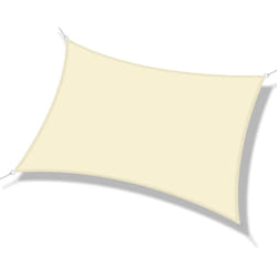 Outsunny - Vela Ombreggiante Rettangolare 4x6m Tenda da Sole