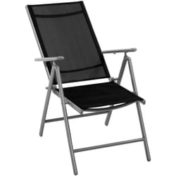 Sedia da Giardino Pieghevole con Schienale Regolabile - Outsunny