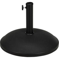 Outsunny - Basamento per Ombrellone da Giardino di Ø35mm, Ø38mm e Ø48mm Nero
