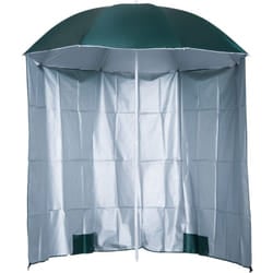 Ombrellone da Spiaggia e da Giardino in Poliestere e Metallo - Outsunny