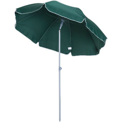 Ombrellone da Giardino 2x2.3 m a 8 Stecche in Metallo - Outsunny