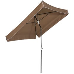 Ombrellone da Esterno 2x2 m Regolabile e Portatile - Outsunny