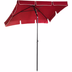 Descrizione: Questo ombrellone per esterno Outsunny porta eleganza e praticità nei tuoi ambienti all'aperto per godersi le be ...